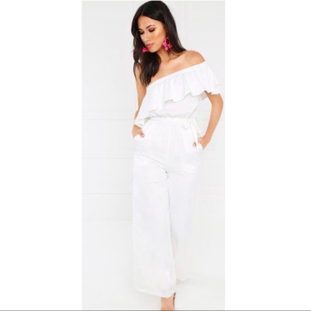 One shoulder jumpsuit